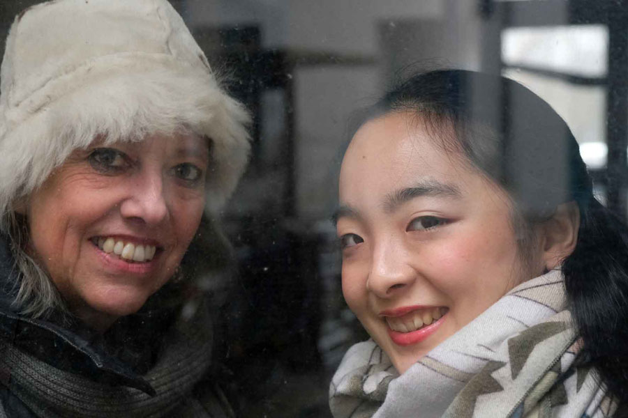 Birgit Hering und Kanahi Yamashita