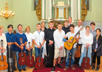 Gitarrenakademie 2013 Gruppenfoto